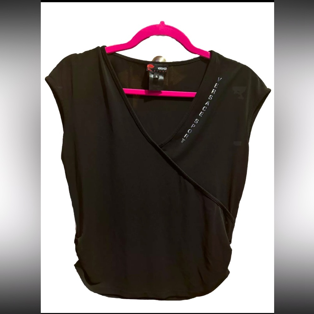 Versace Sport Black Top size S